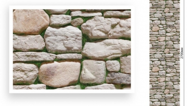 Стеновая панель ПВХ Век с фотопечатью Каменный грот