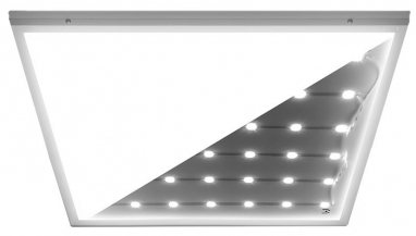 Светодиодная панель Jazzway PPL 595/U Opal 40w 4000K IP40 Теплый свет